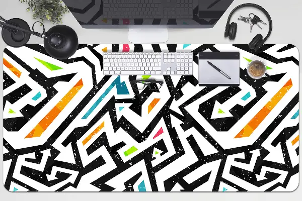 Büro-Schreibtischmatte Graffiti