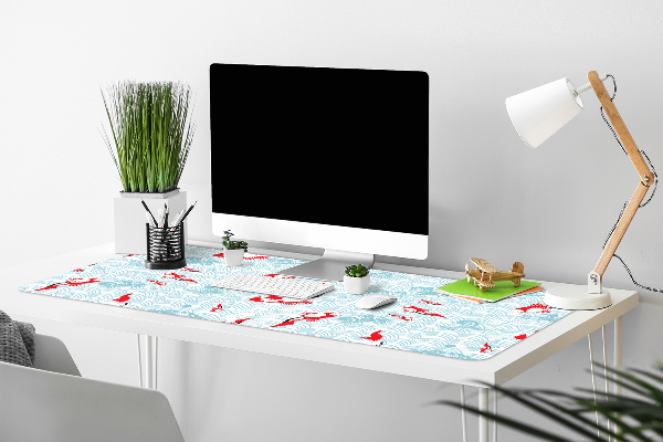 Büro-Schreibtischmatte Karpfen Koi.