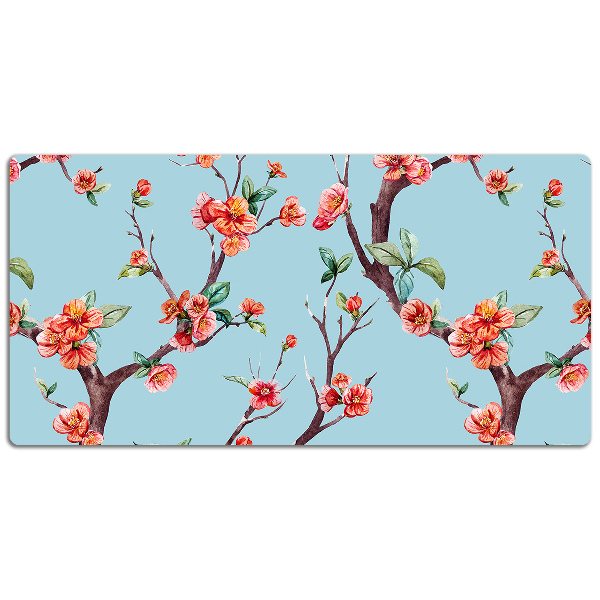 Büro-Schreibtischmatte Blühender Baum