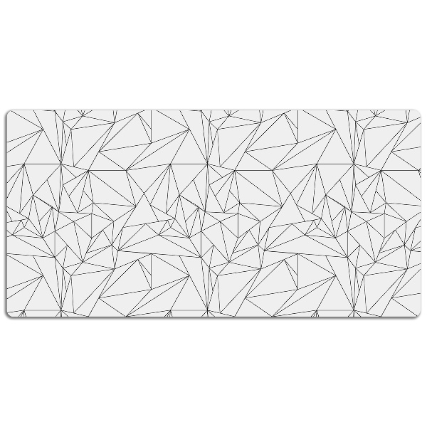 PVC Schreibtischmatte Einfache Dreiecke