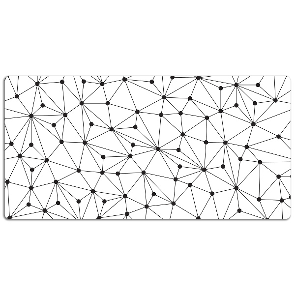Büro-Schreibtischmatte Dreiecke dots.