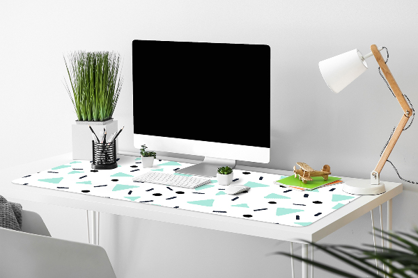 Büro-Schreibtischmatte Retro-Muster