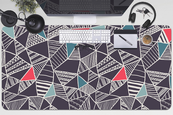 Büro-Schreibtischmatte Doodle-Muster