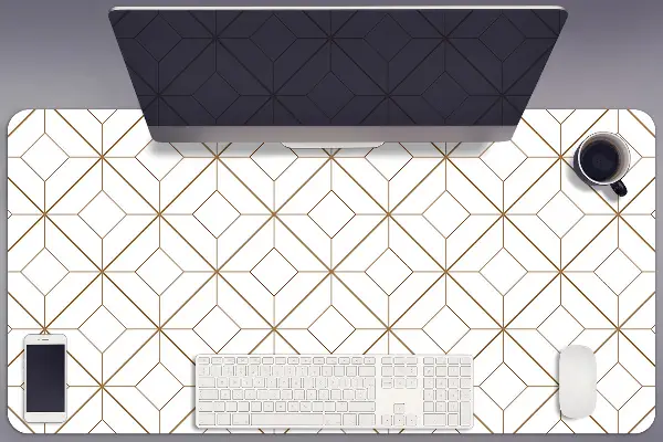 PVC Schreibtischmatte Geometrische Romanen