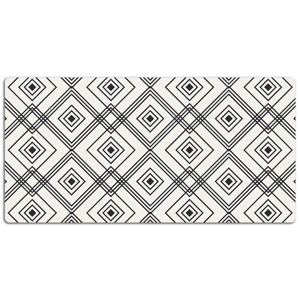 Schreibtisch Unterlegmatte Geometrische Illusion.