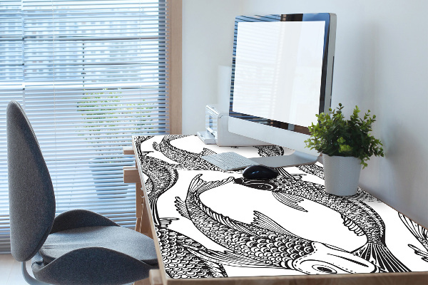Schreibtisch Unterlegmatte Koifisch