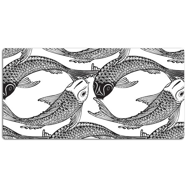 Schreibtisch Unterlegmatte Koifisch