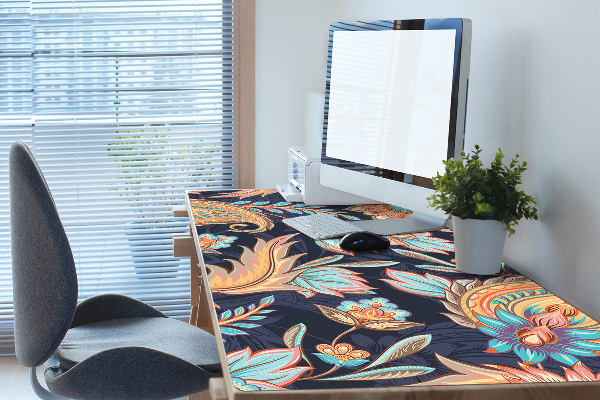 Schreibtisch Unterlegmatte Paisley