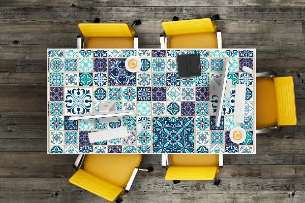 Büro-Schreibtischmatte Schönes Patchwork.