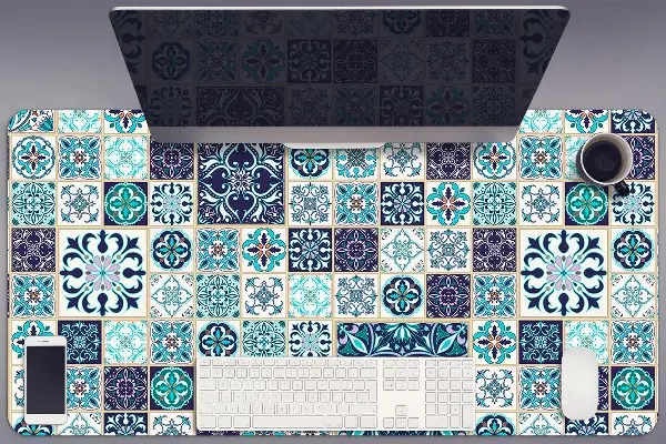 Büro-Schreibtischmatte Schönes Patchwork.