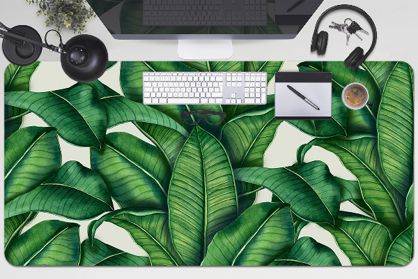 Schreibtisch Unterlegmatte Botanische Blätter