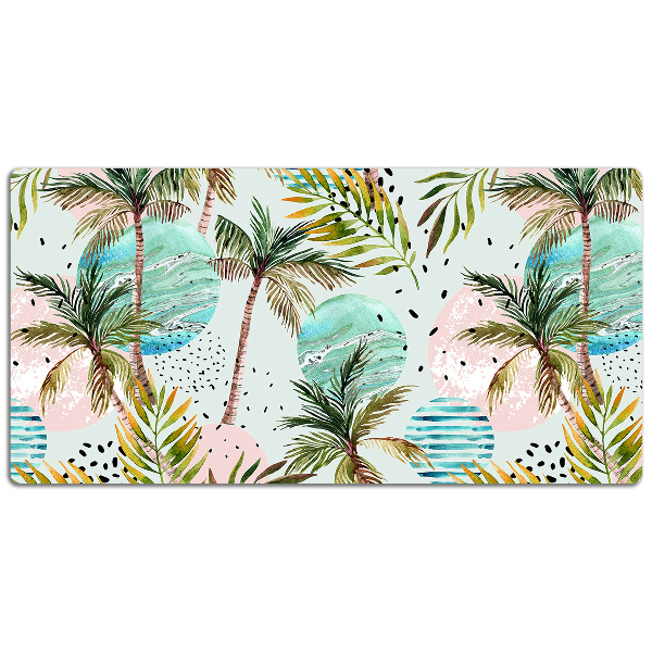 PVC Schreibtischmatte Hawaii Palm.