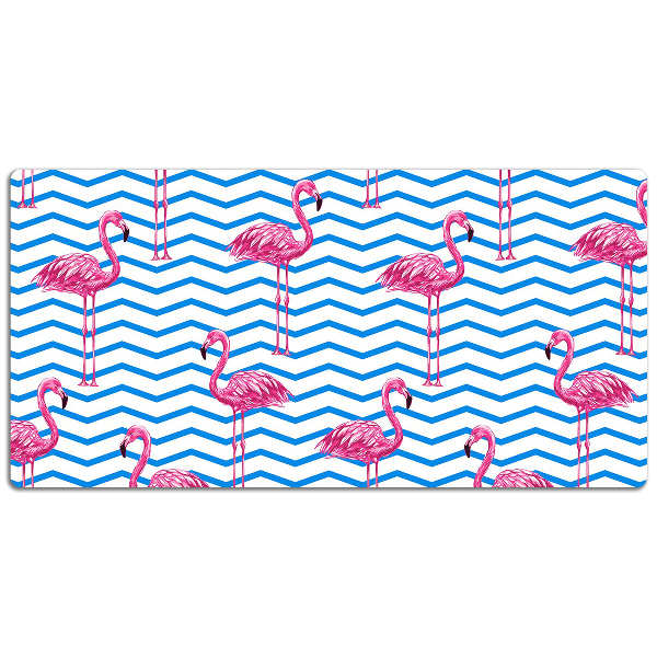 Schreibtisch Unterlegmatte Flamingos