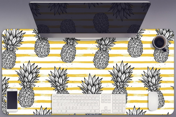 Schreibtischunterlage Ananas