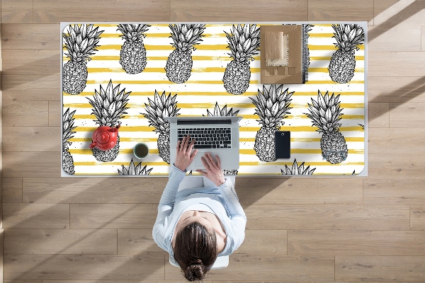 Schreibtischunterlage Ananas