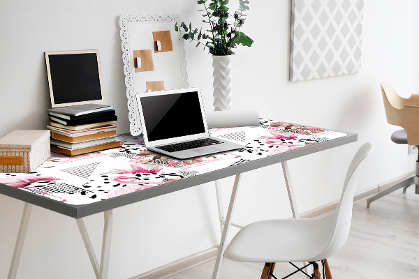 PVC Schreibtischmatte Flamingos