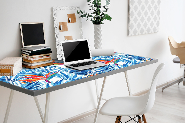 PVC Schreibtischmatte Blaues Paradies.