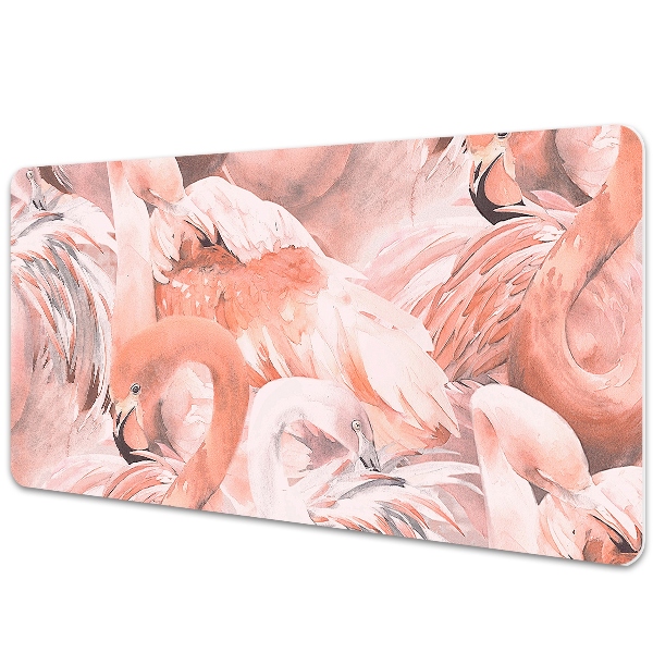 Schreibtisch Unterlegmatte Flamingos