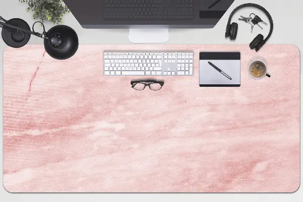 Büro-Schreibtischmatte Rosa Textur