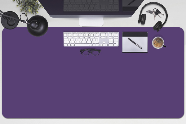Büro-Schreibtischmatte Violett