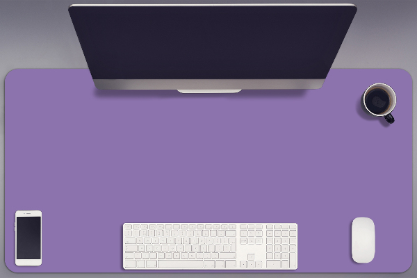PVC Schreibtischmatte Lavendel