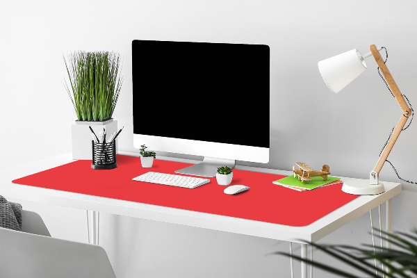 Büro-Schreibtischmatte Orange Rot