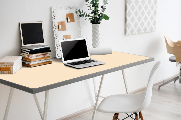 Schreibtisch Unterlegmatte Beige