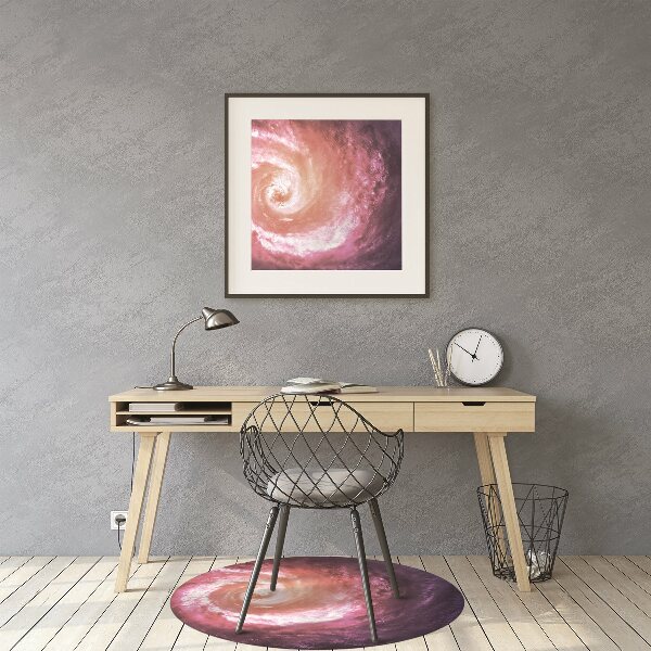 Bürostuhlunterlage Kosmischer Wirbel