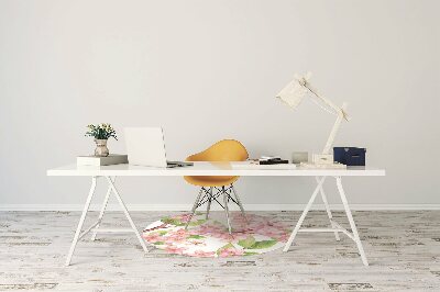 bodenschutzmatte bürostuhl Kirschblüten