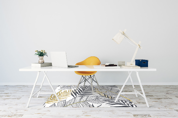 Stuhlmatte Palmenblätter