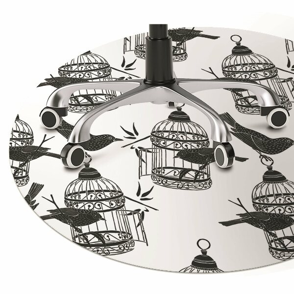 Bürostuhlunterlage Vogelkäfige
