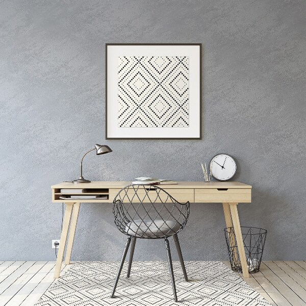 Stuhlmatte Geometrisches Muster