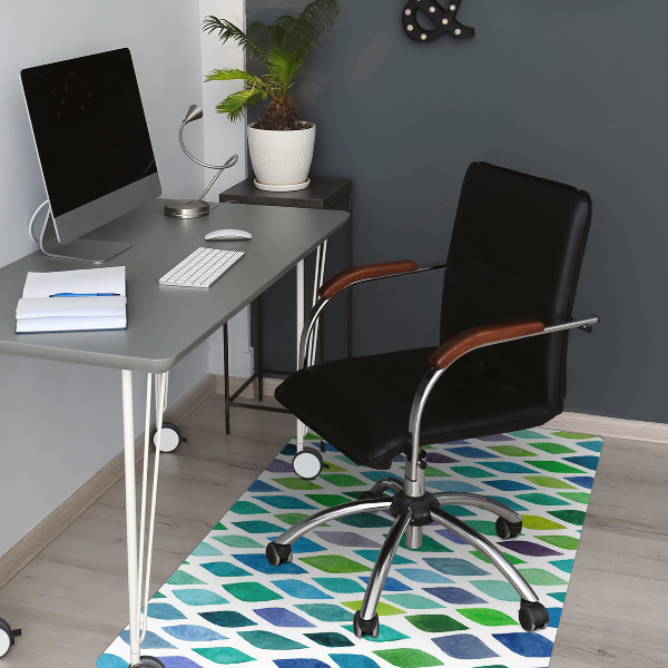 Stuhlmatte Bunte Muster