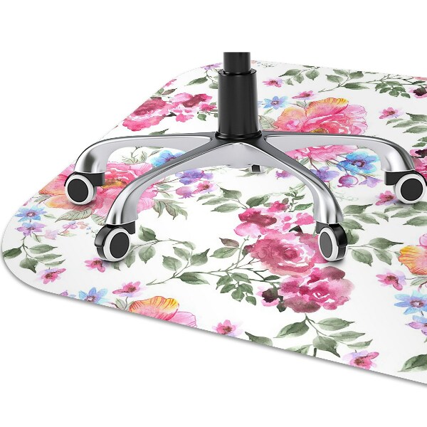 Bodenschutzmatte Vintage-Stil Rosen.