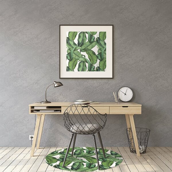 Bürostuhlunterlage Botanische Blätter