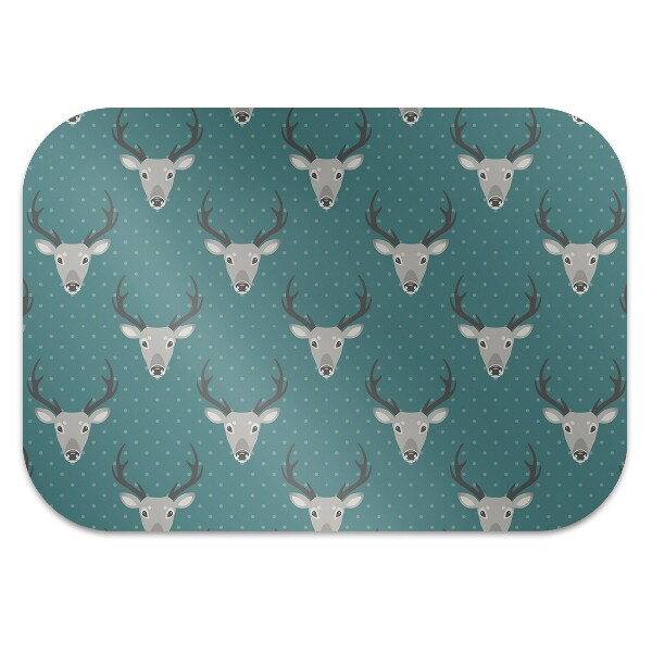 Stuhlmatte Graue Hirsche