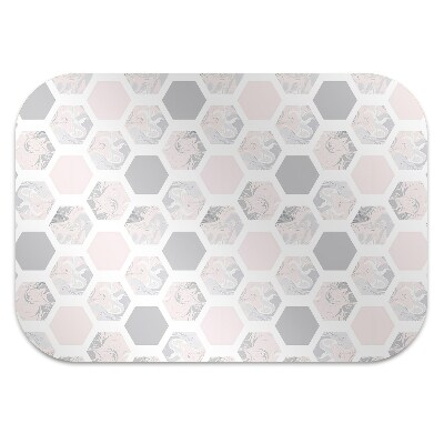 Bodenschutzmatte Hexagon