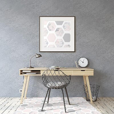 Bodenschutzmatte Hexagon