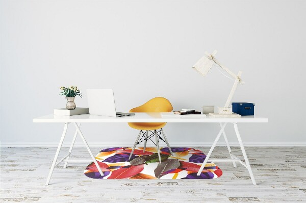 Stuhlmatte Bunte Blätter