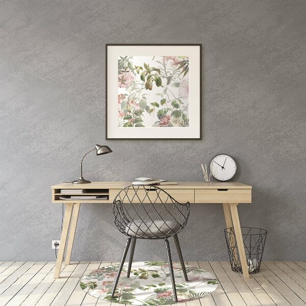 Stuhlmatte Zarte Blume