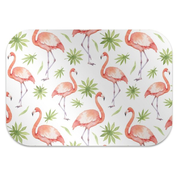 Stuhlmatte Flamingos