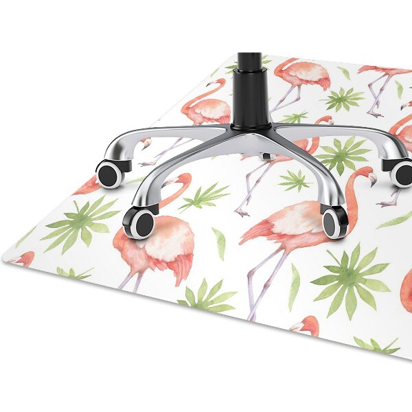 Stuhlmatte Flamingos