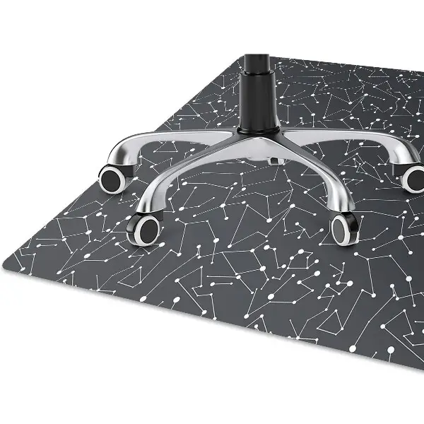 bodenschutzmatte schreibtischstuhl Konstellationen der Galaxie