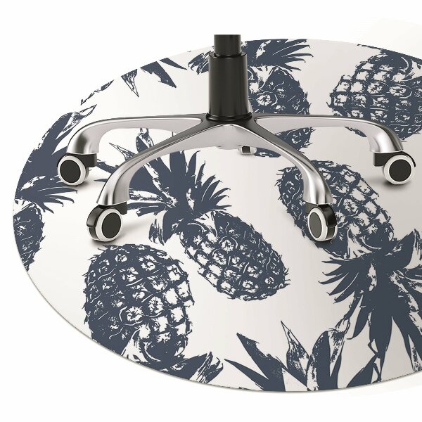 bodenschutzmatte schreibtischstuhl Graue Ananas
