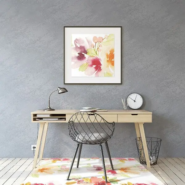 Stuhlmatte Vintage-Muster