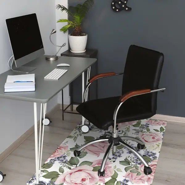 Stuhlmatte Aquarellrosen