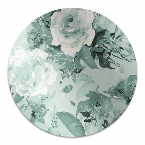 Bodenschutzmatte Blaue Blumen