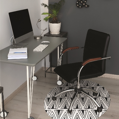 Stuhlunterlage Dreier Boho-Muster