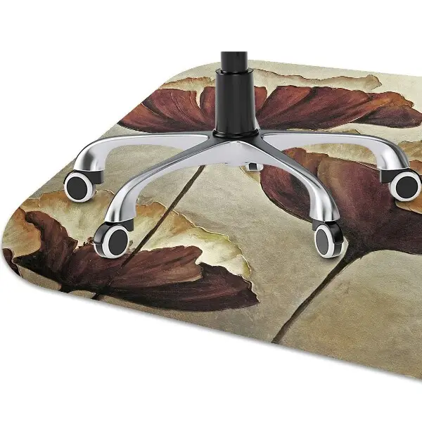 bodenschutzmatte bürostuhl Big Mohn-Malerei.