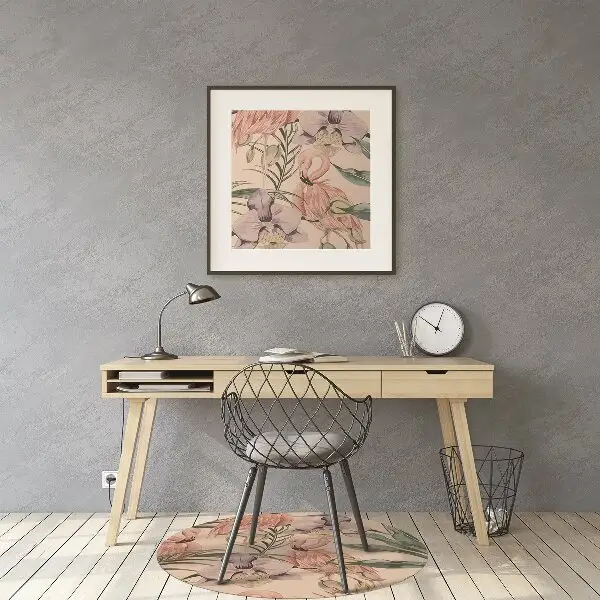 Stuhlmatte Flamingos
